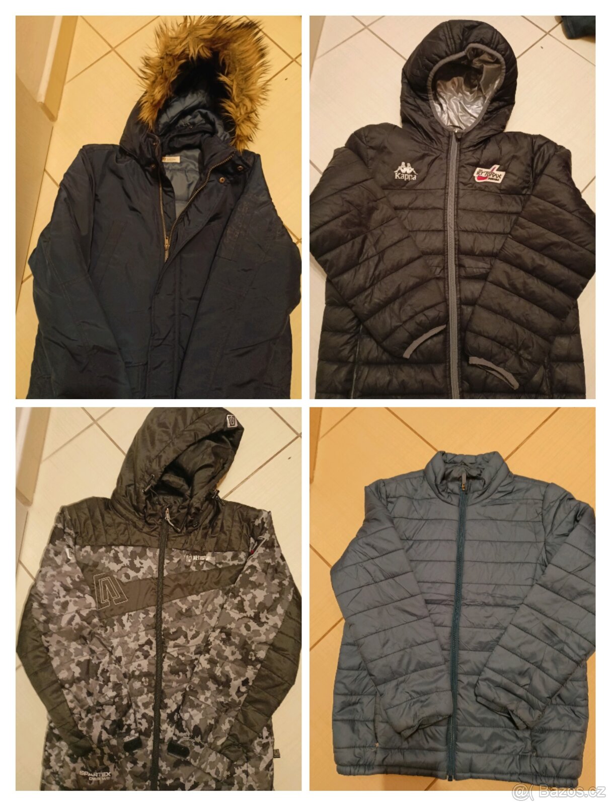 zim.bundy Kappa, HM, Tchibo,Wolf vel.140-162 12-16 let