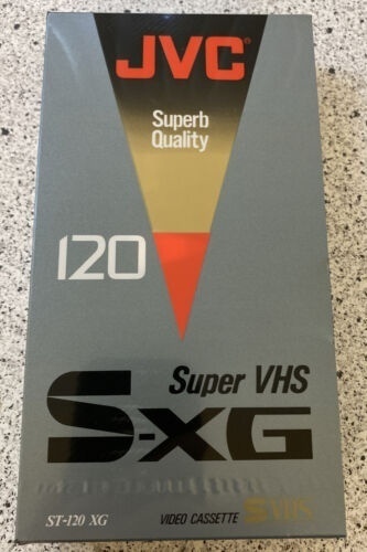 S-VHS a D-VHS kazety (NOVÉ)