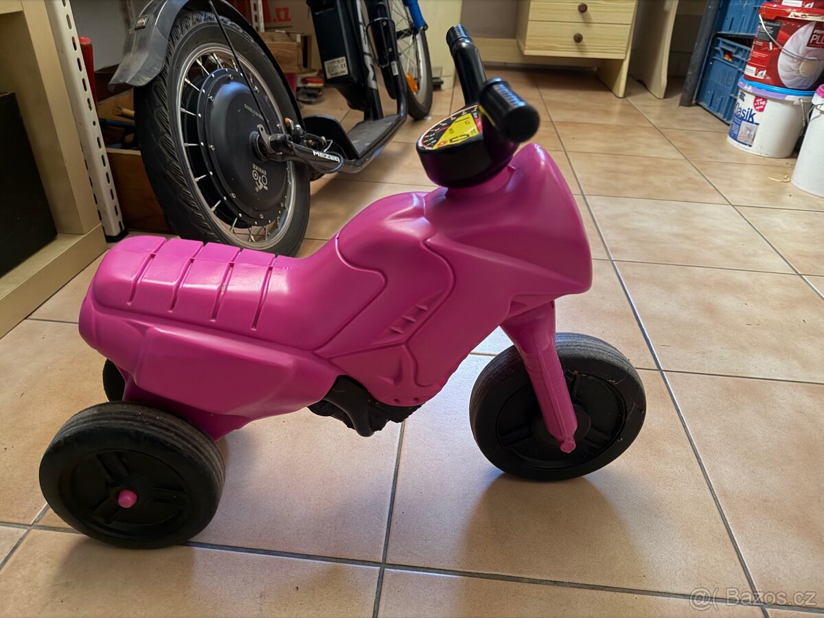 Dětské odrážedlo - motorka