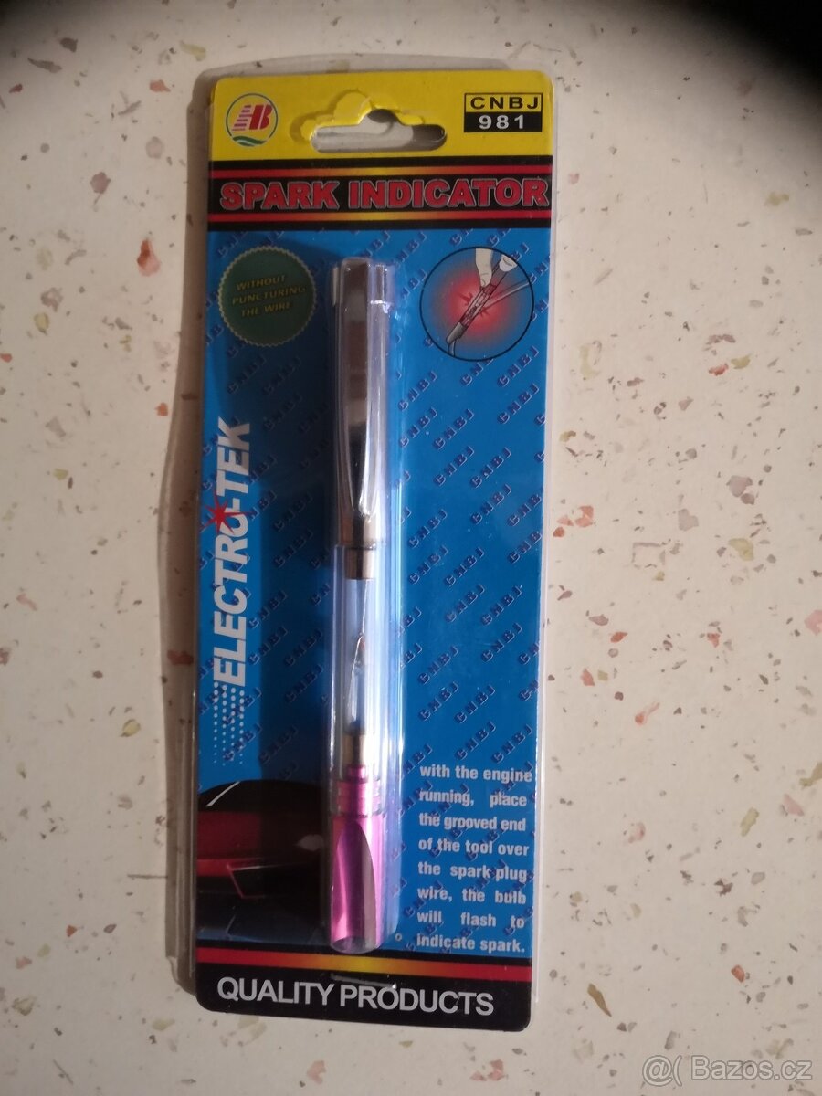 Tester zapalovacích svíček- dotykový