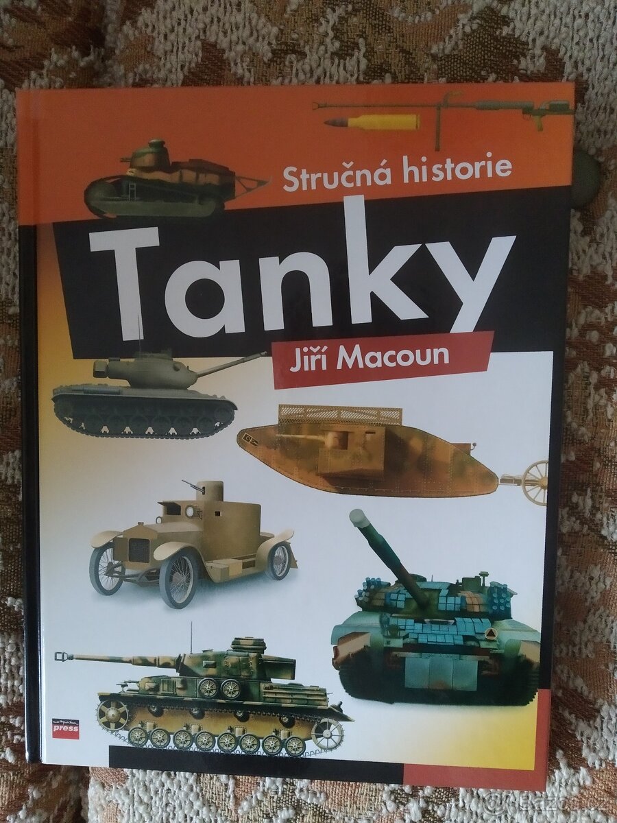 Prodám knihu Tanky - stručná historie