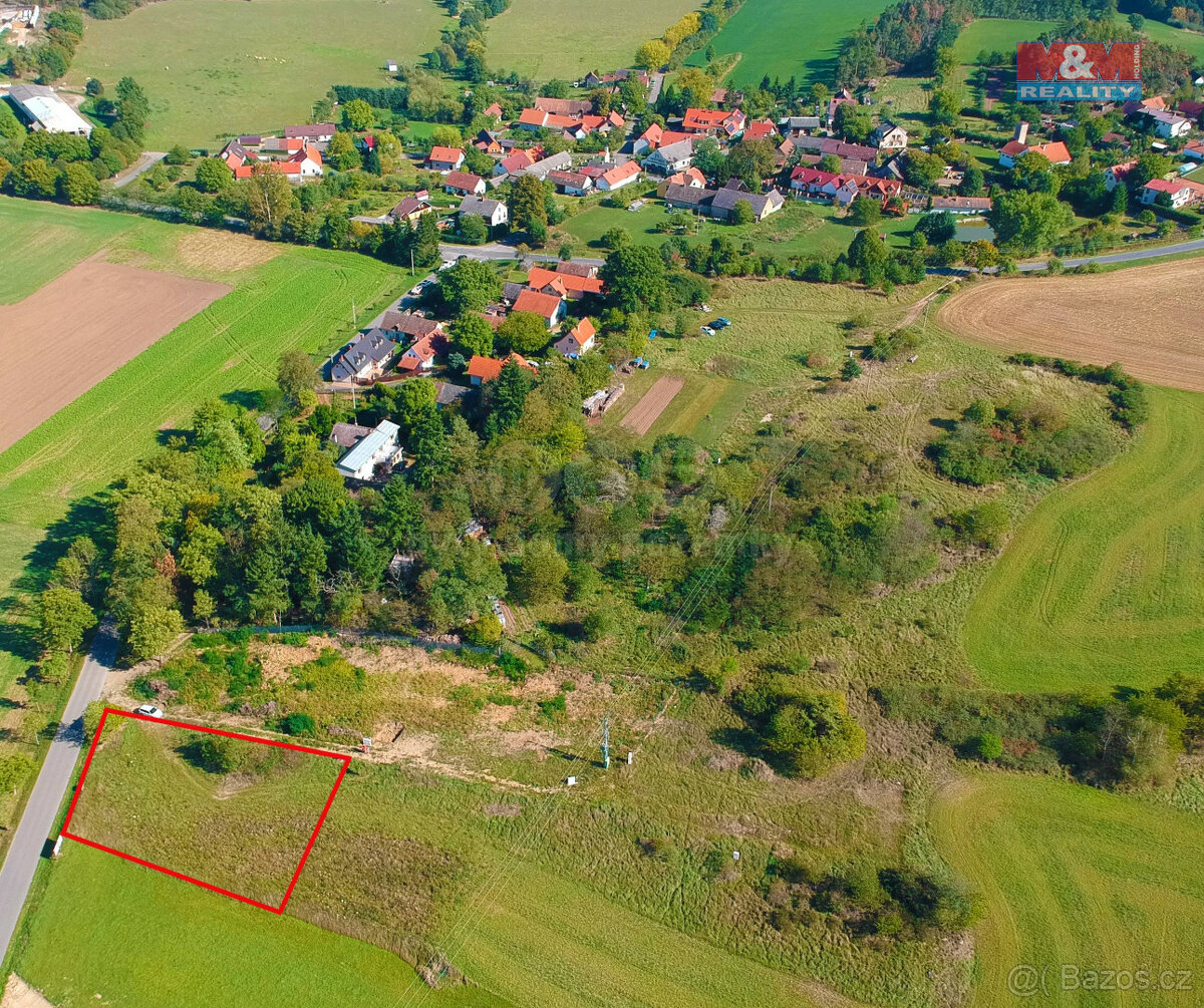 Prodej pozemku, 1030 m², Milešov - Klenovice
