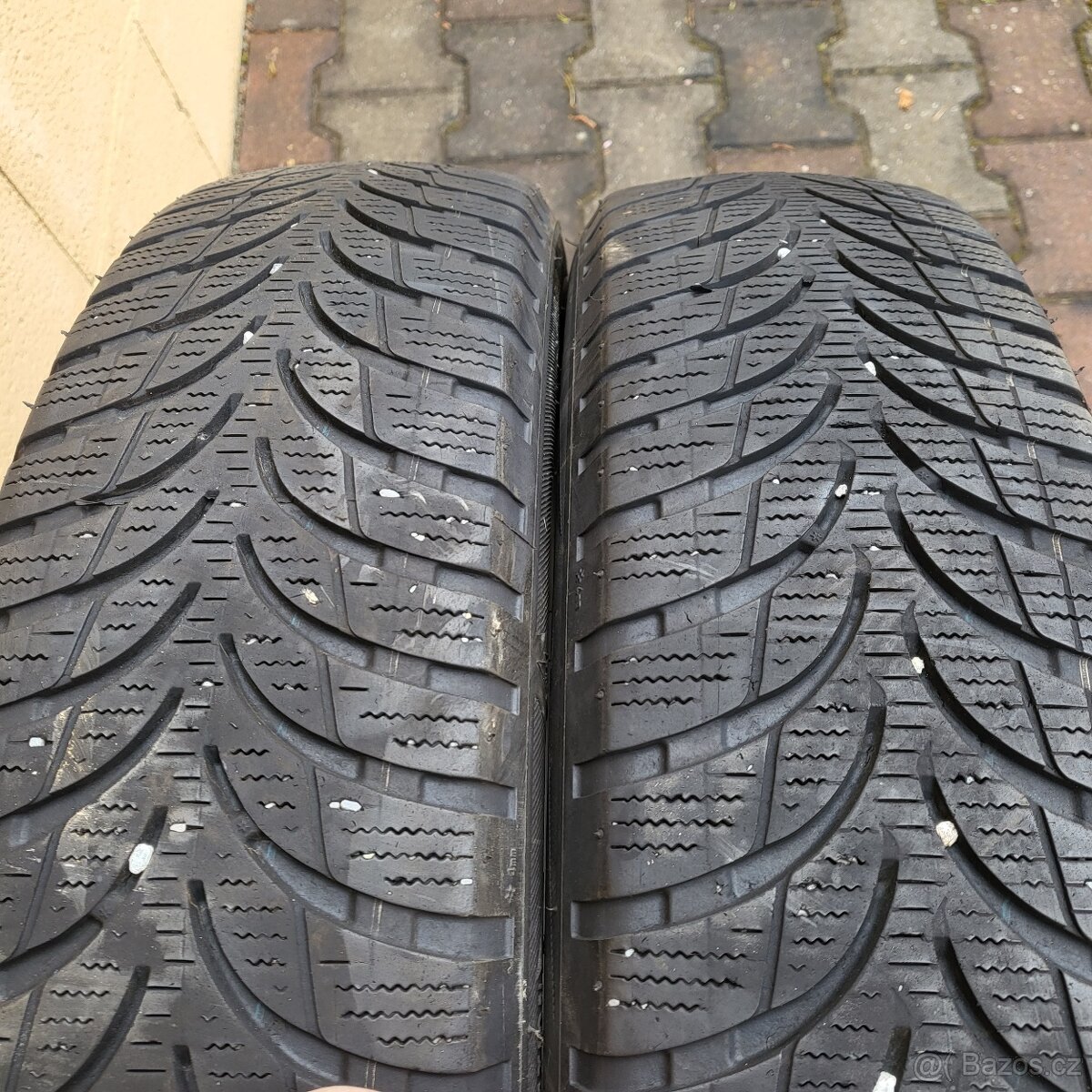2ks zimní pneu Bridgestone 155/70/19 pro BMW i3/i3s