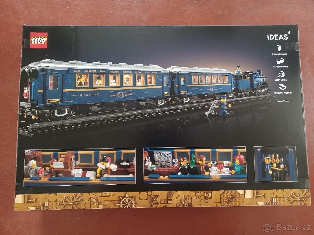 LEGO Ideas 21344 Vlak Orient Express