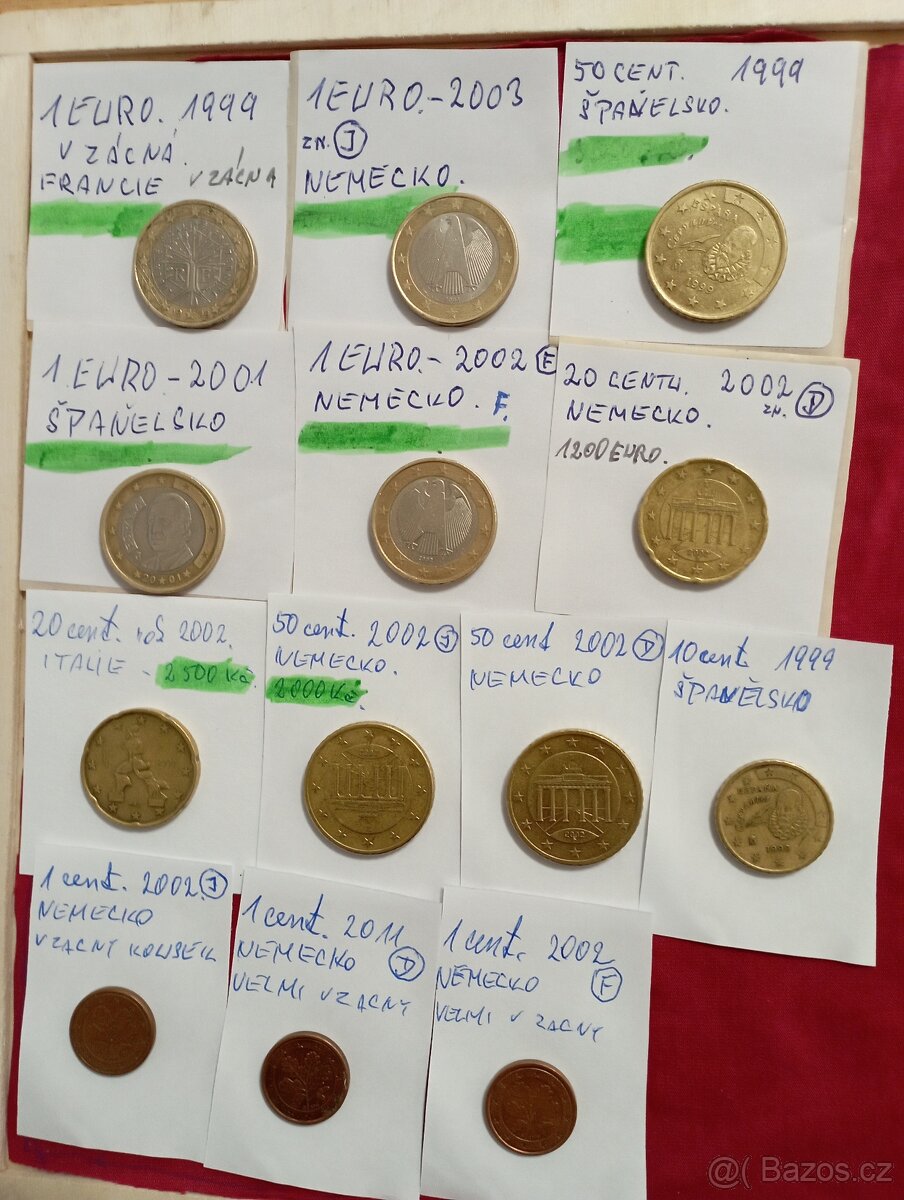 Zberatelske euro mince