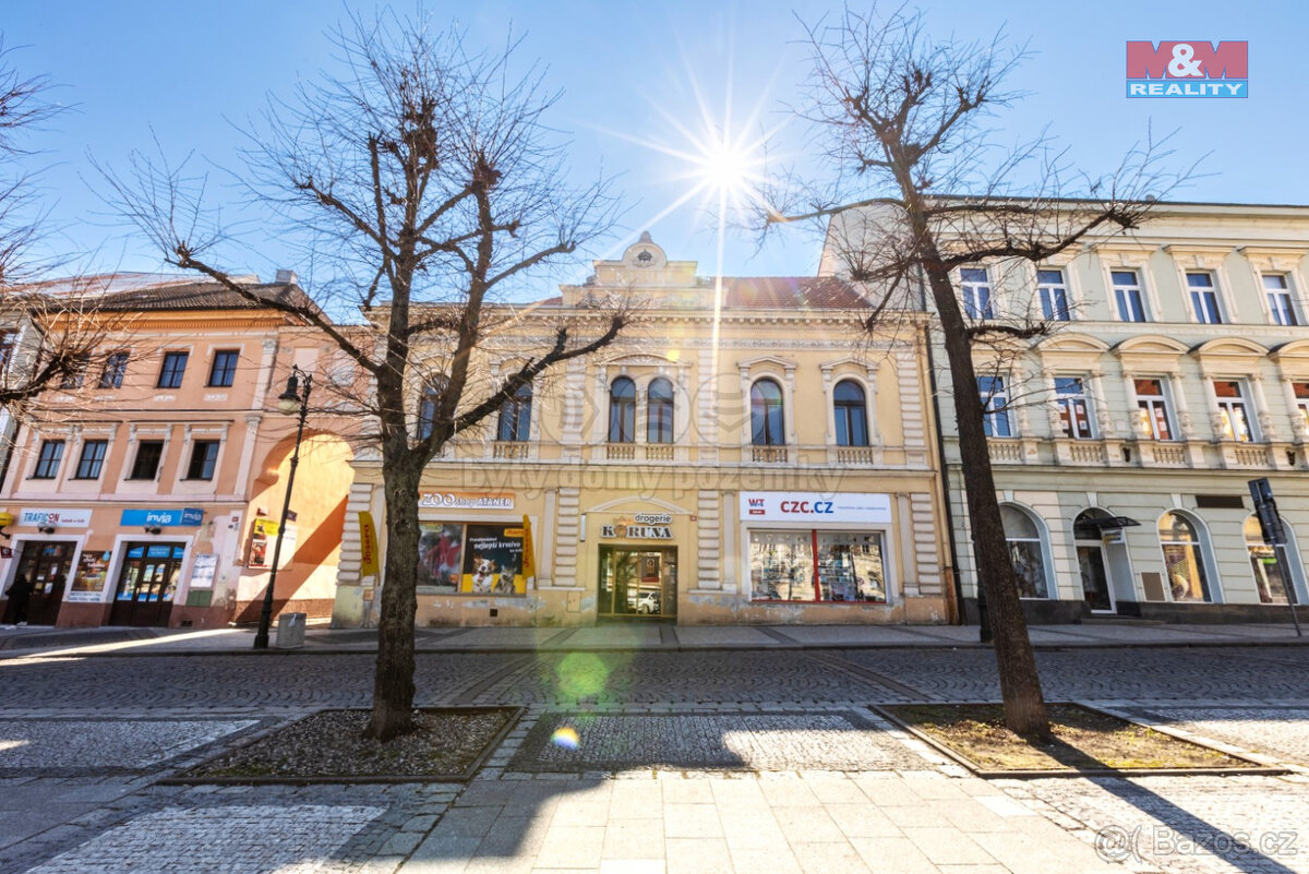 Prodej obchodního objektu, 895 m², Louny, ul. Mírové náměstí