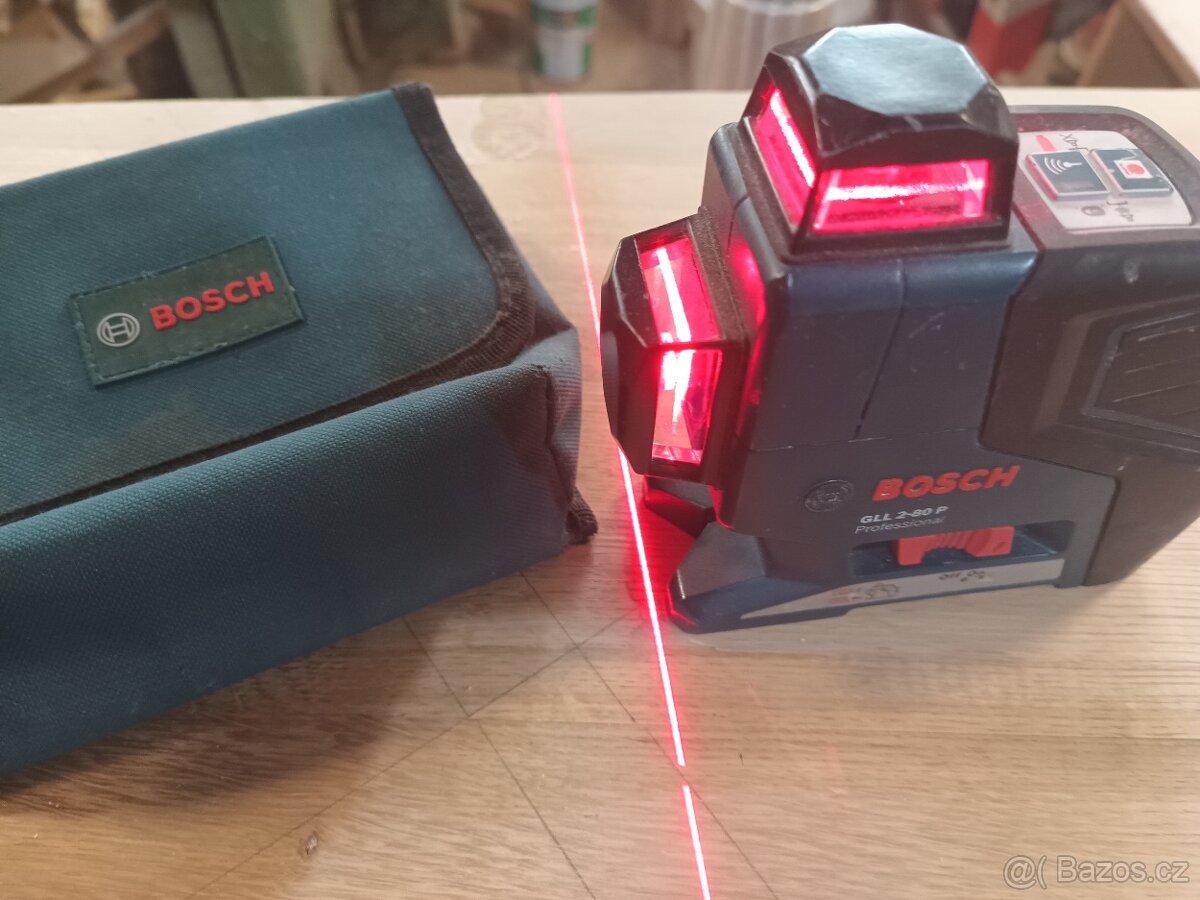 Čárový laser Bosch GLL 2-80 P