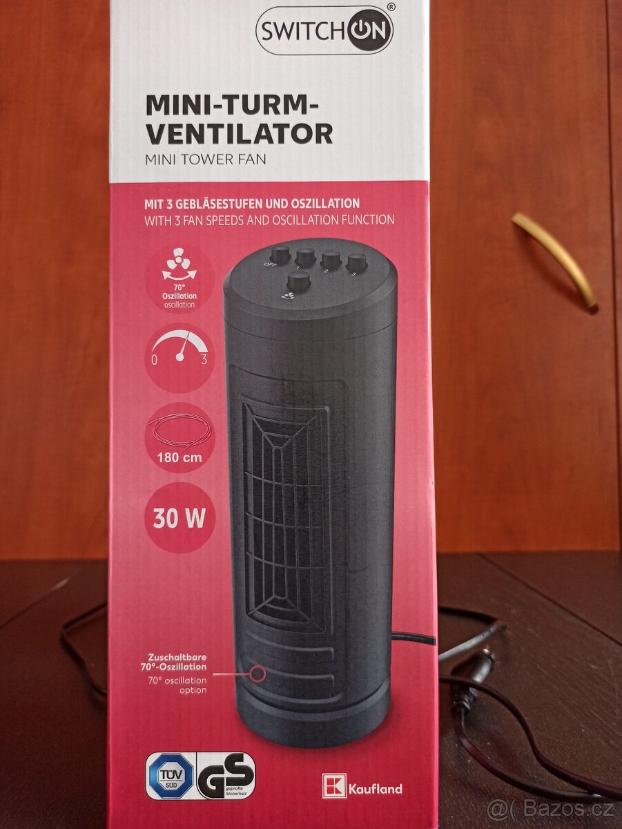 sloupový ventilátor