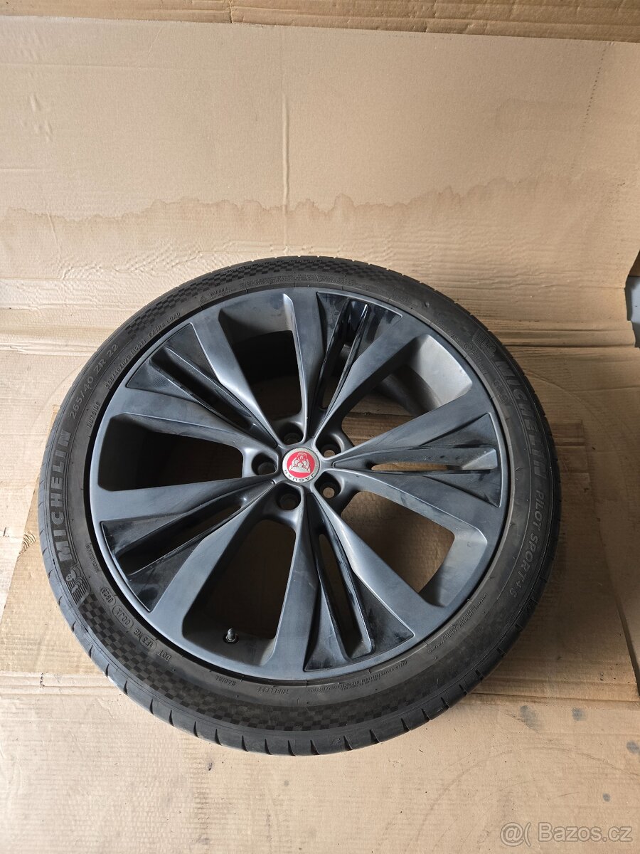 Originální ALU kola Jaguar 9,0Jx22 5x108, ET: 45