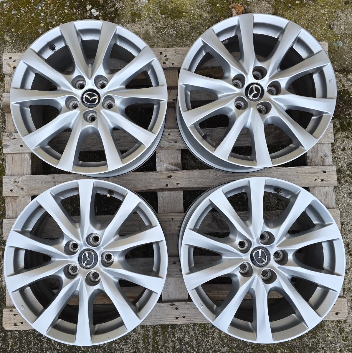 ORIGINÁL MAZDA HLINÍKOVÉ DISKY 5x114,3 R17