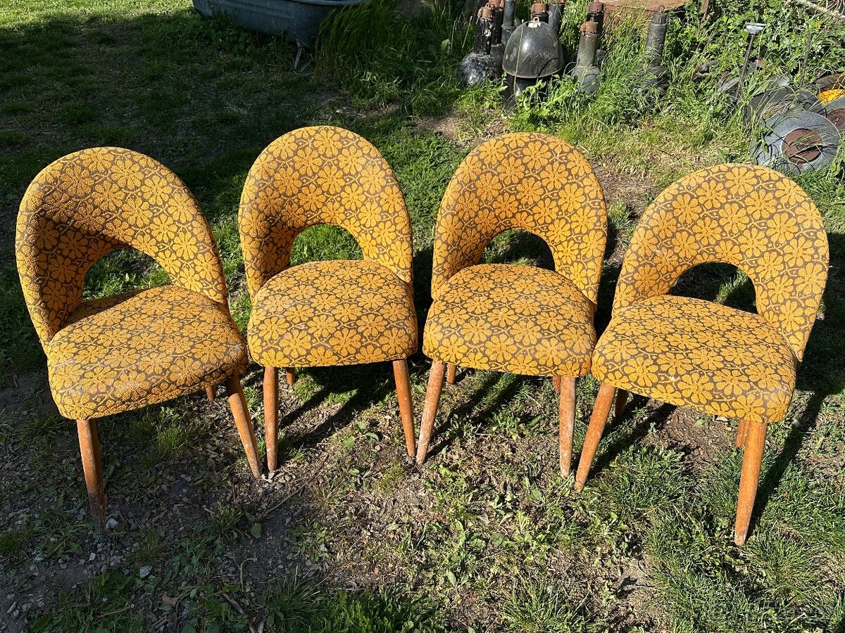 4 x židle BRUSEL - cena za kus 300,-