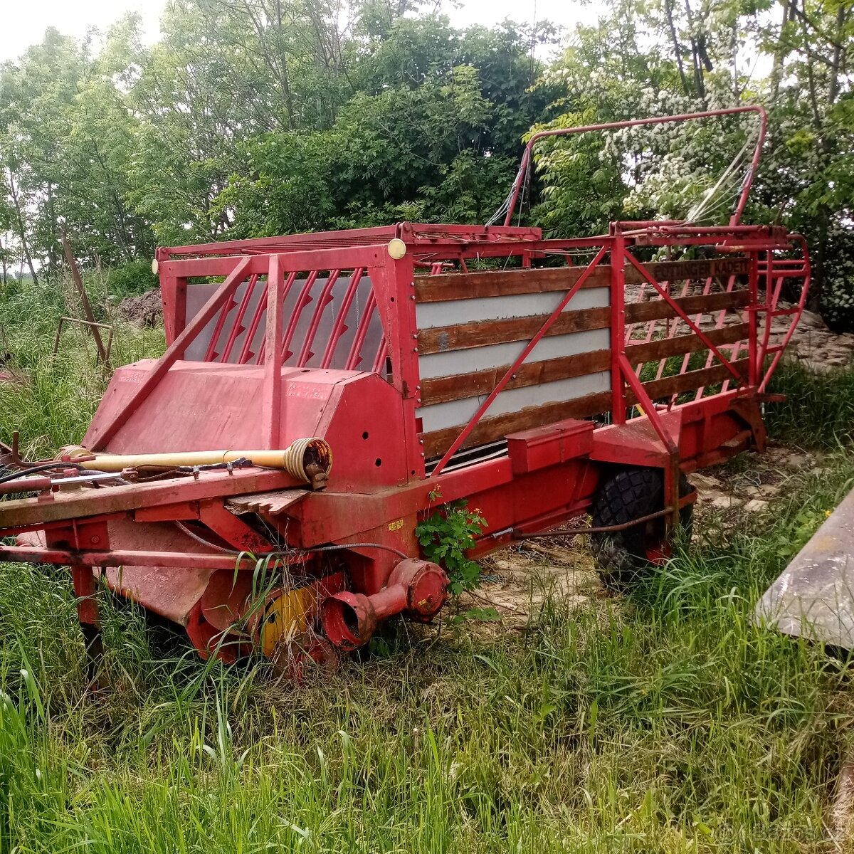 Samozběrný vůz sena, Pottinger