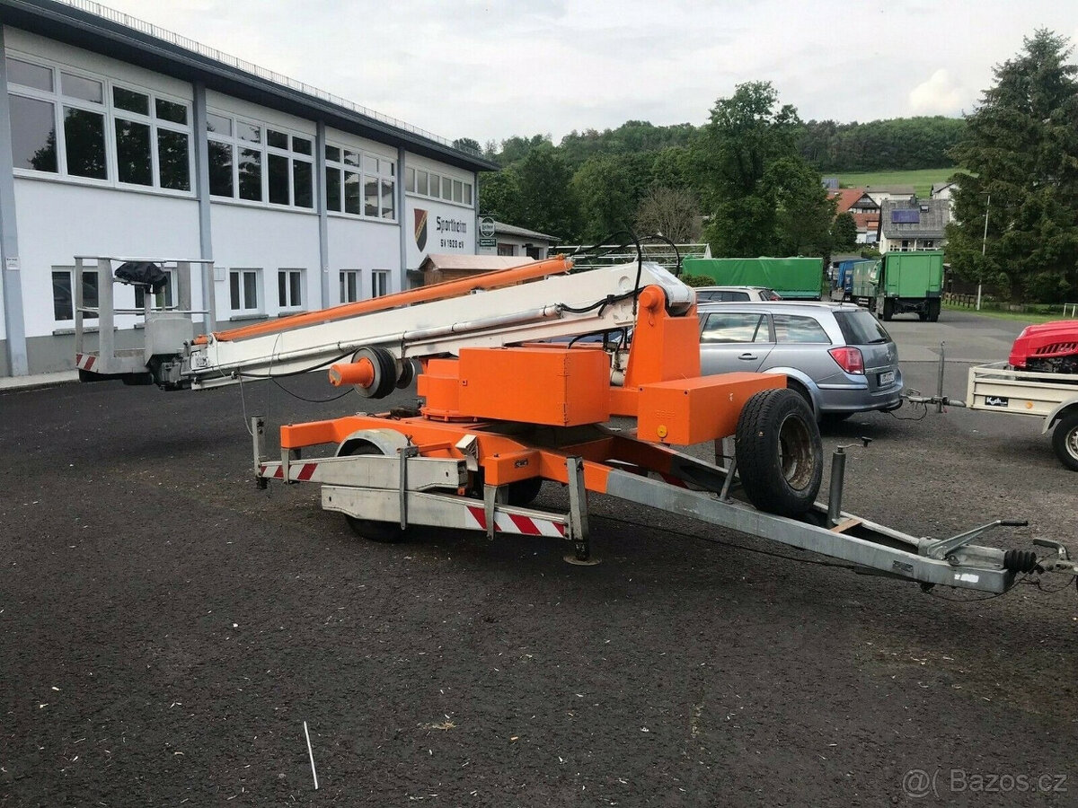 Weber TA2200 TA 2200 cherry picker lift přívěs plošinový zve