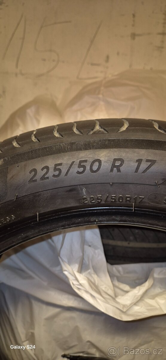 4ks letní sada pneumatik 225/50 R 17 Michelin