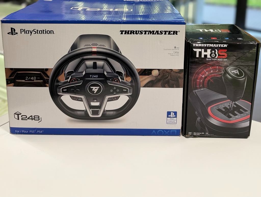 Herní volant Thrustmaster T248+ Řadička TH8S-stav nového