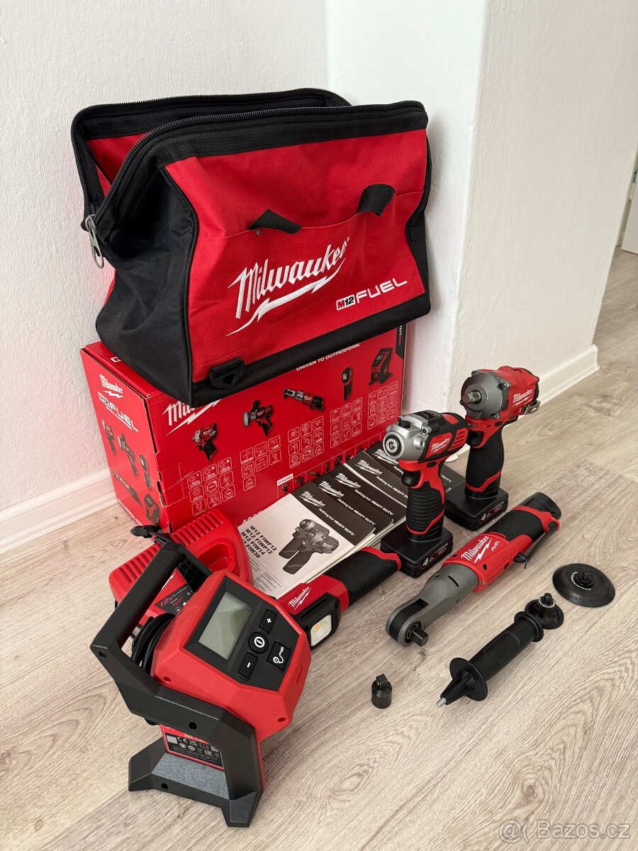 MILWAUKEE SET M12 FUEL