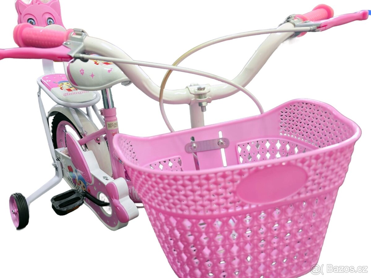 Dětské dívčí kolo UBCYC-10 velikost 14" růžové II jakost