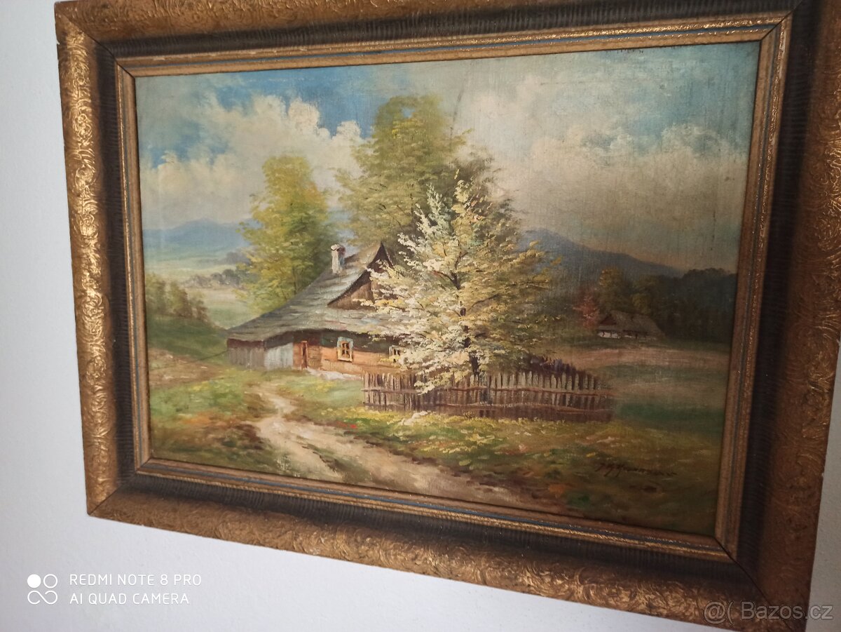 Prodám obraz od J.K. Janovského