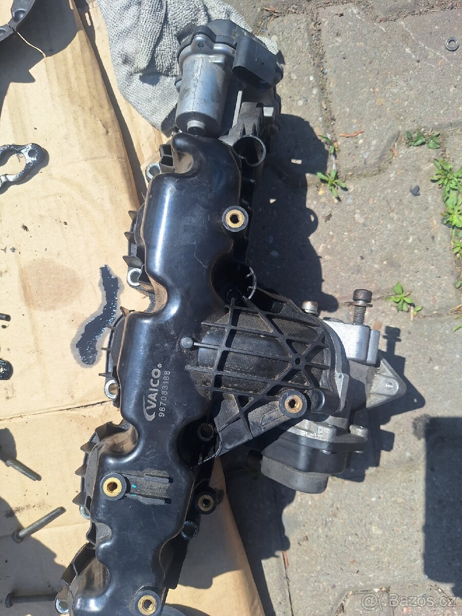 Octavia 2 125 kw ,vířivé klapky