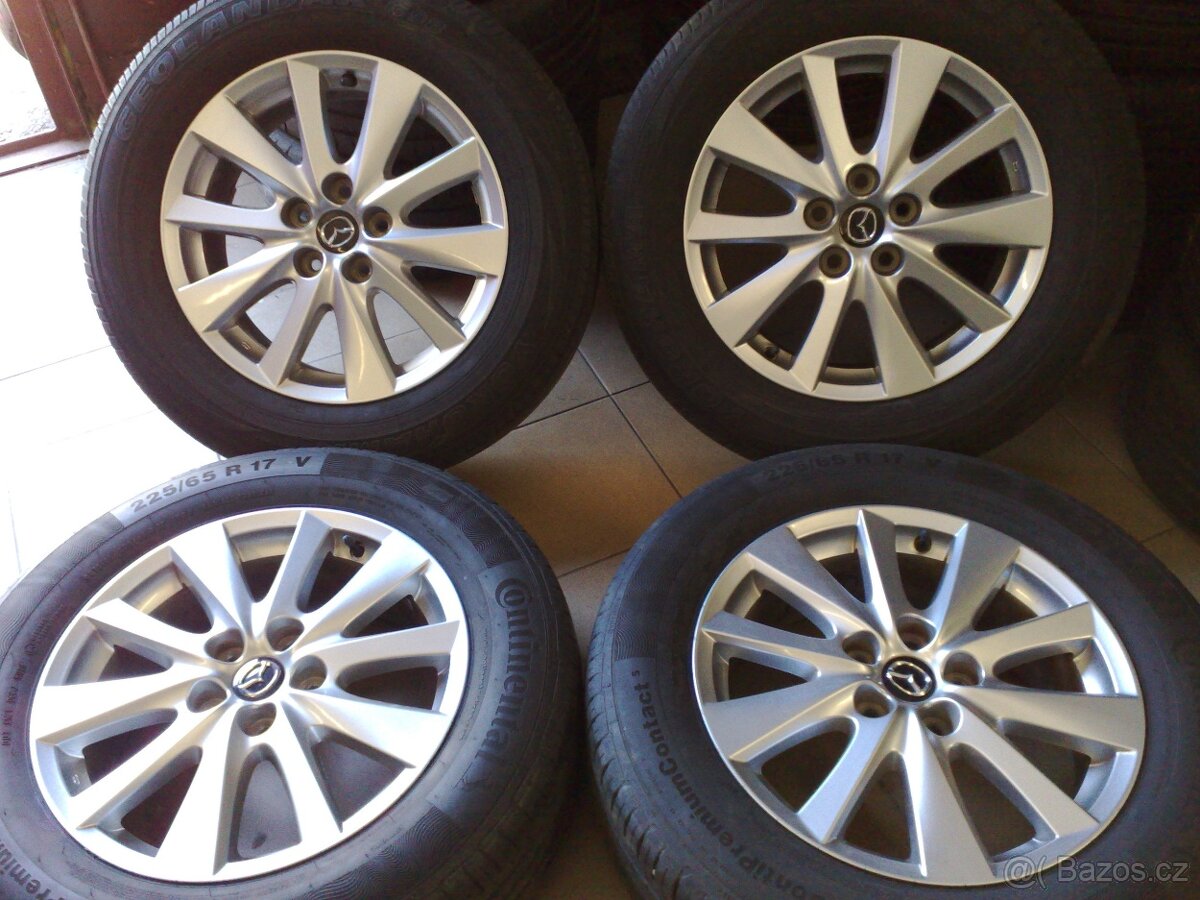 alu kola 5x114,3 r17 original mazda 225/65/17