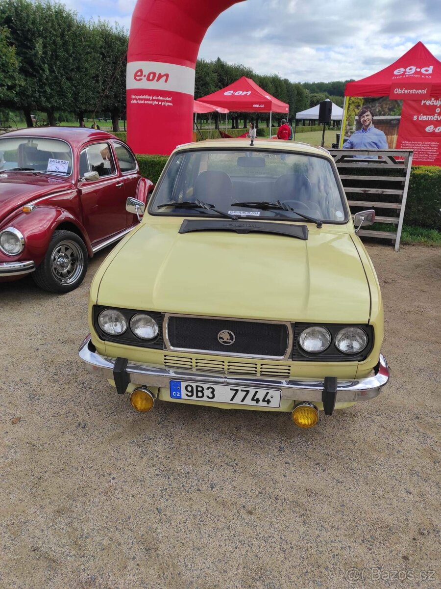 koupím motor blatníky díly škoda 120L M a zadní kapotu