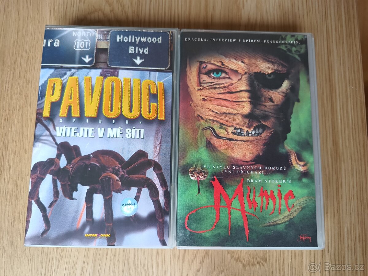 VHS Mumie+ VHS Pavouci