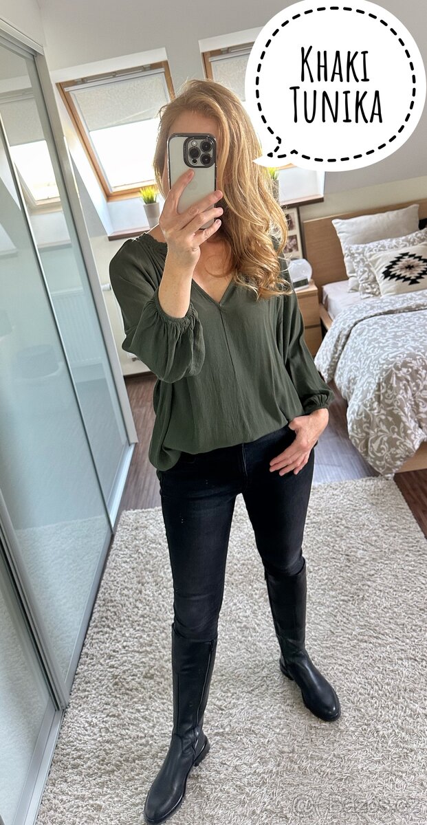 Khaki tunika