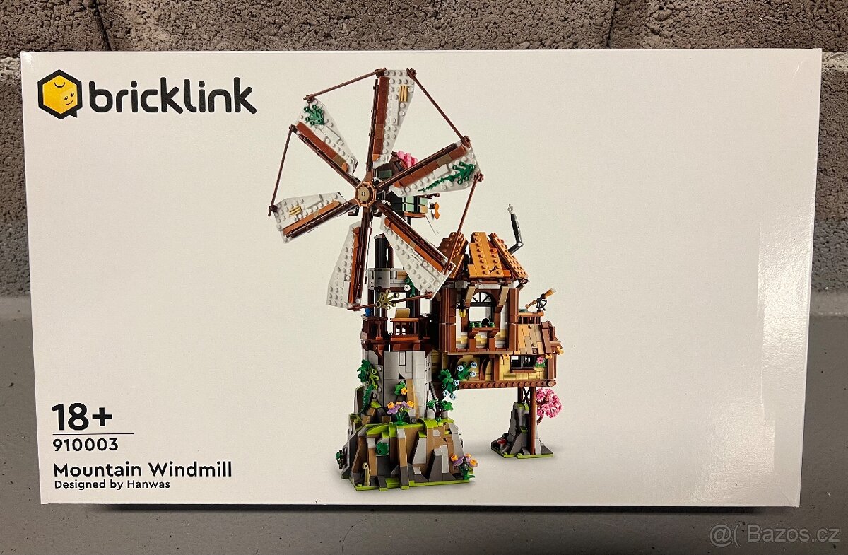 Lego Bricklink 910003 -Mountain Windmill - nové