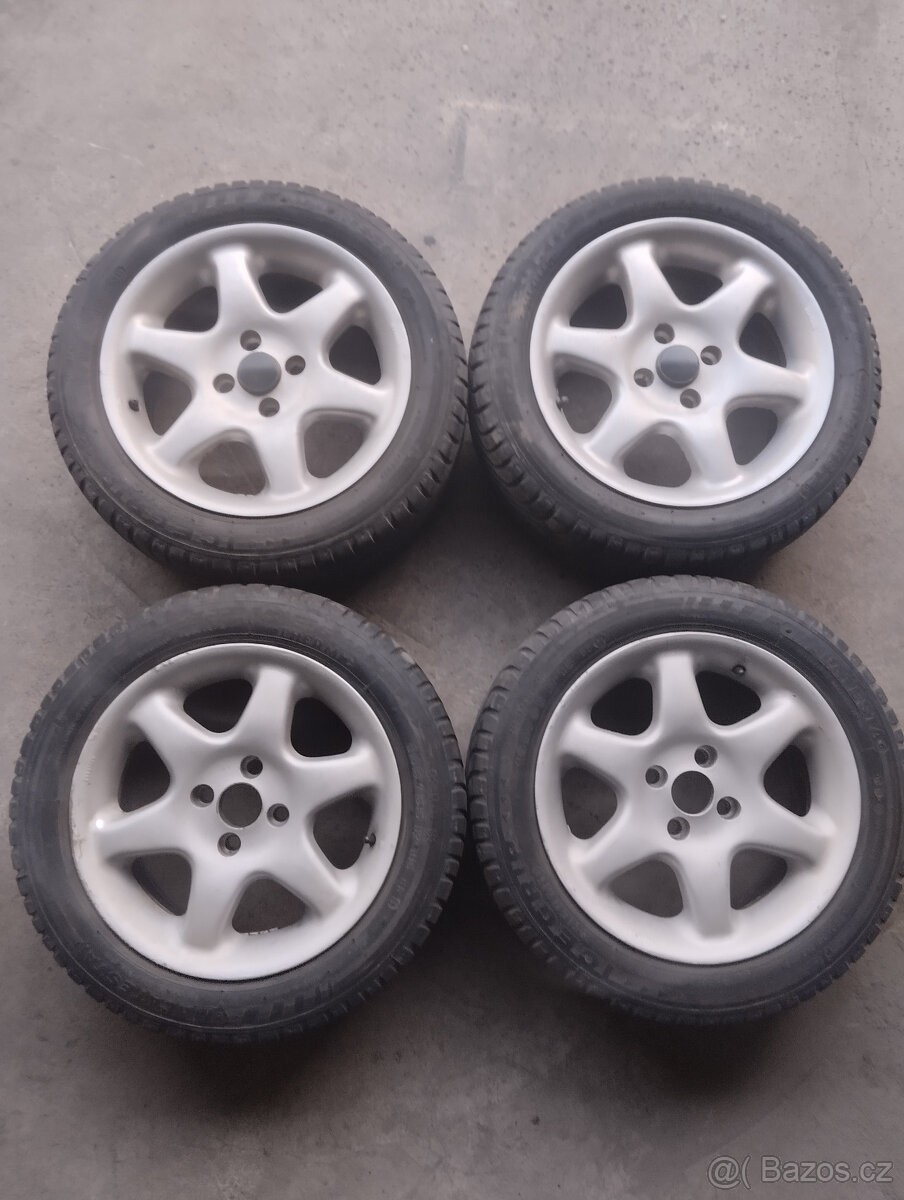 Alu kola 4x100 R15 (pneu KO)