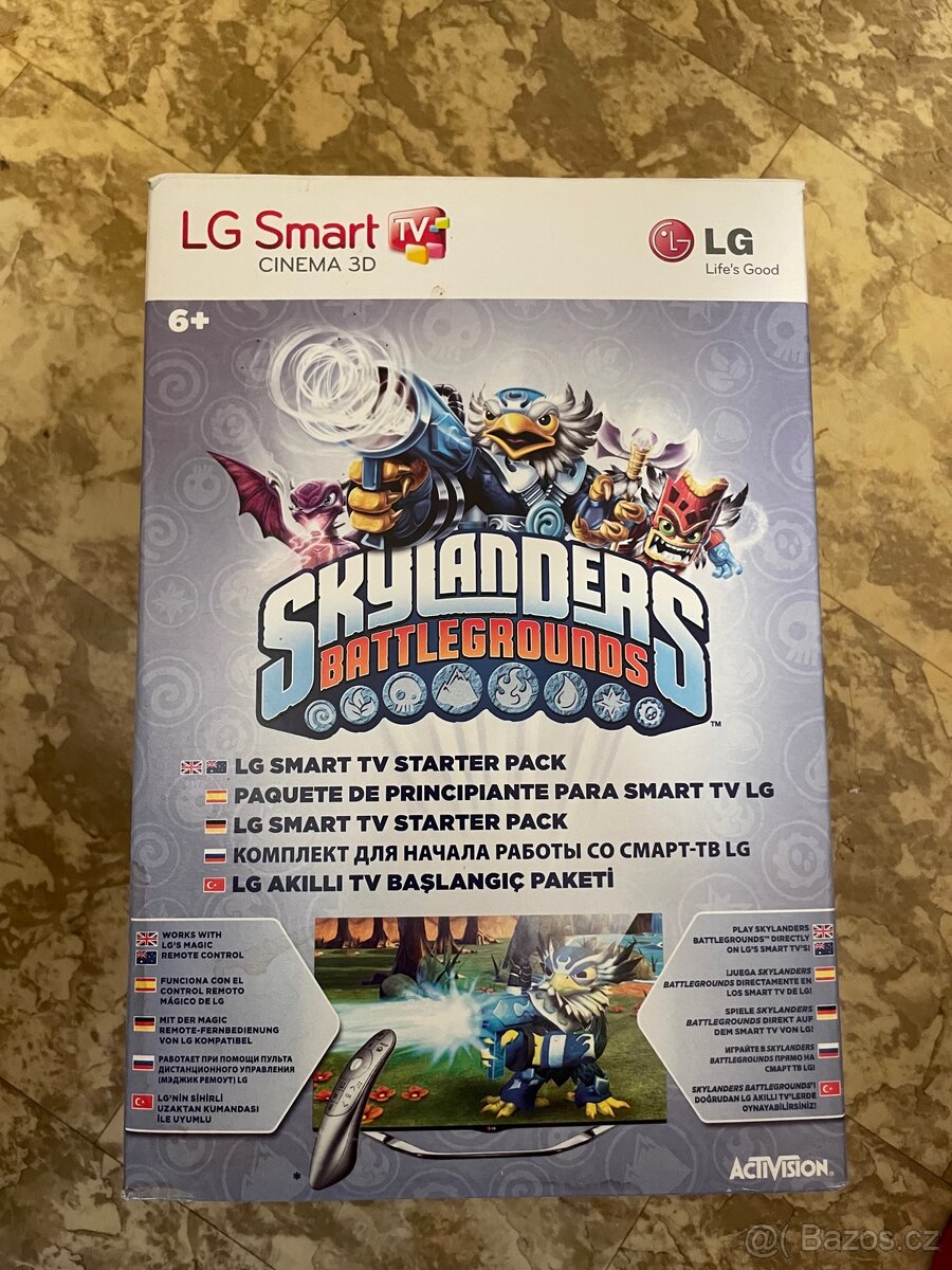 LG Smart TV Skylanders Battlegrounds – herní sada