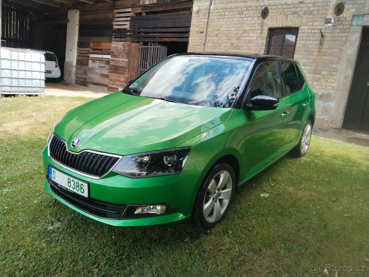 Škoda fabia 3, motor 1,2tsi,klima,serviska, top
