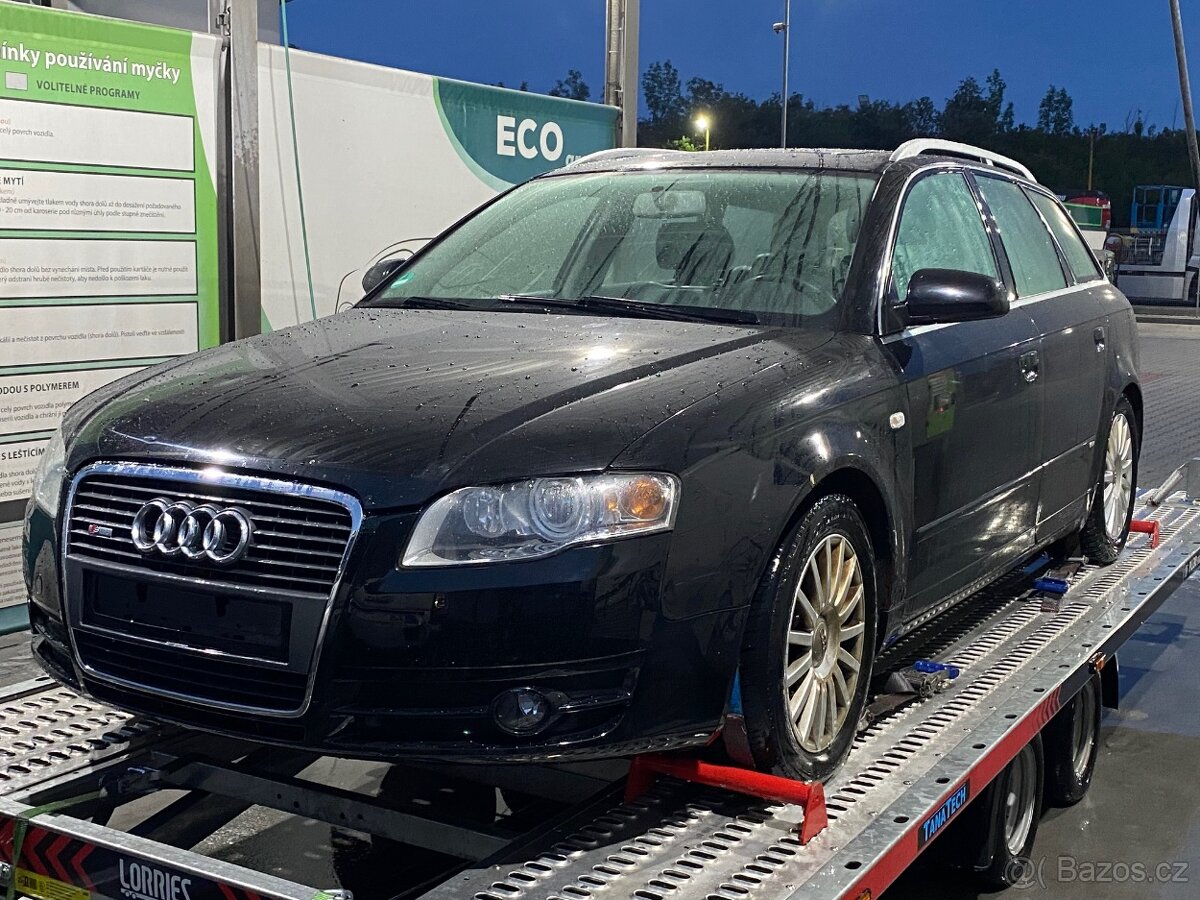 AUDI A4 3.2 FSI V6 S-LINE 250 KONÍ AUTOMAT MOTOR KO