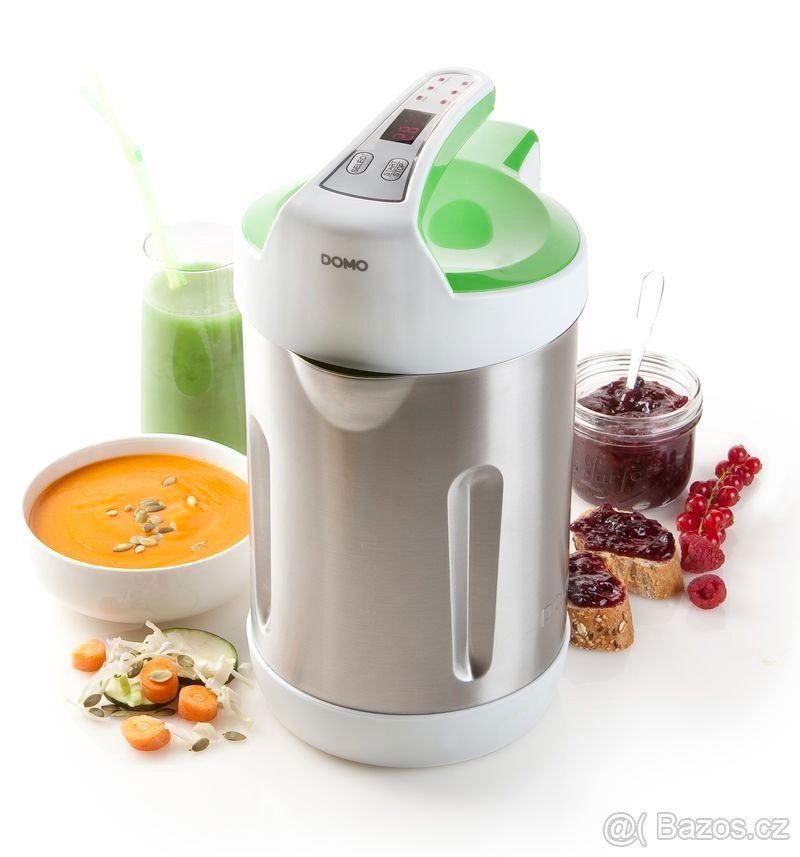 NOVÝ Automatický polévkovar DOMO DO705BL, 2r. ZÁRUKA
