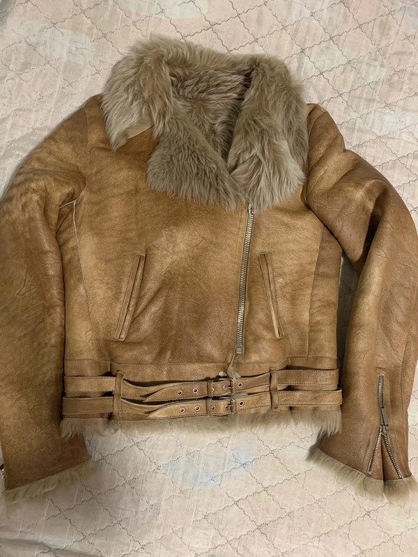 Kožená dámská bunda Ermanno Scervino