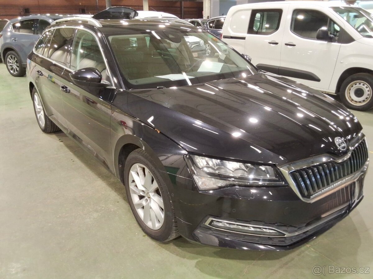 ŠKODA SUPERB 1.5TSI 110kW STYLE MAN 2020 TAŽNÉ ELEKT VITR