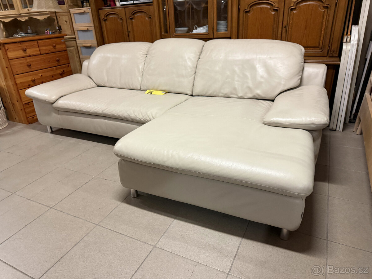 WILLI SCHILLIG  kožená rohová sedací souprava