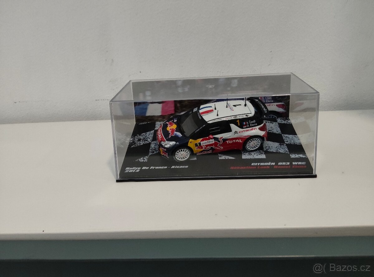 Citroen DS3 1:43 wrc DEA nový