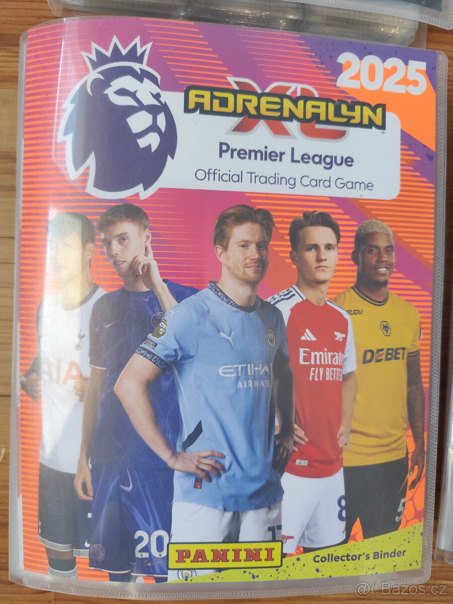Fotbalové kartičky Adrenalyn Premier League 2025