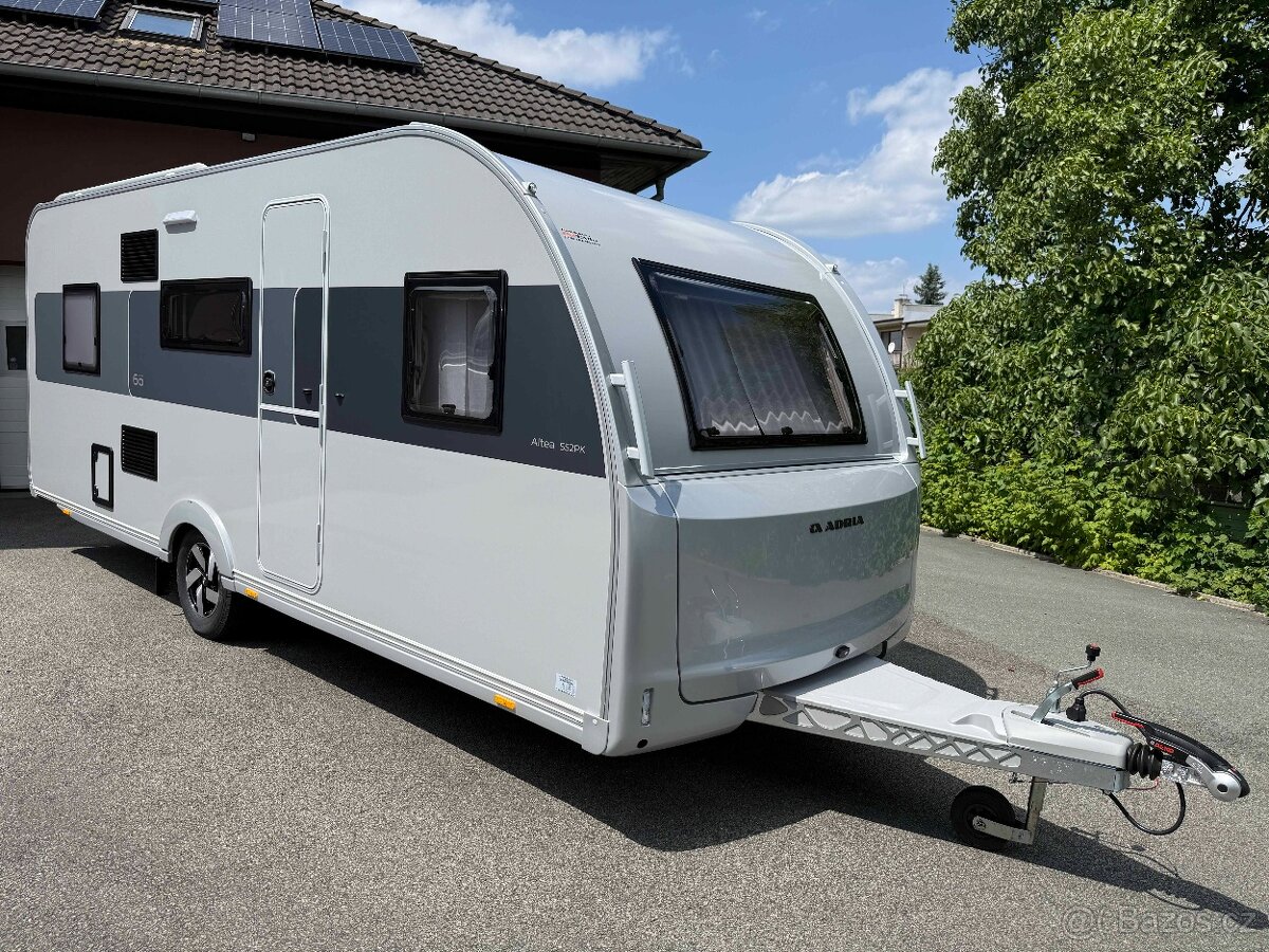 ADRIA ALTEA 552PK EDICE 60Y 2025 AGM BAT. 100Ah POD. TOPENÍ