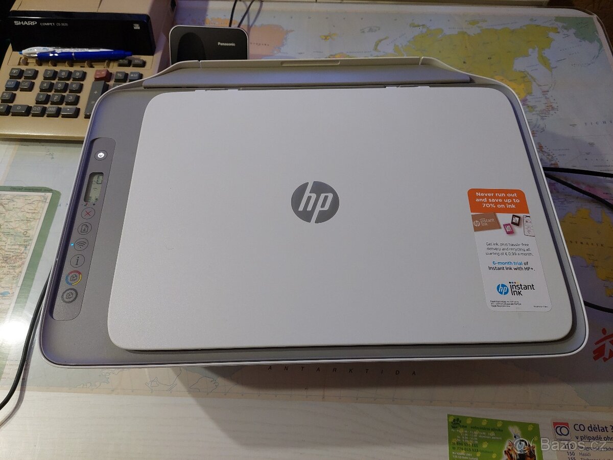 Tiskárna HP DeskJet 2720e All in One + kabel