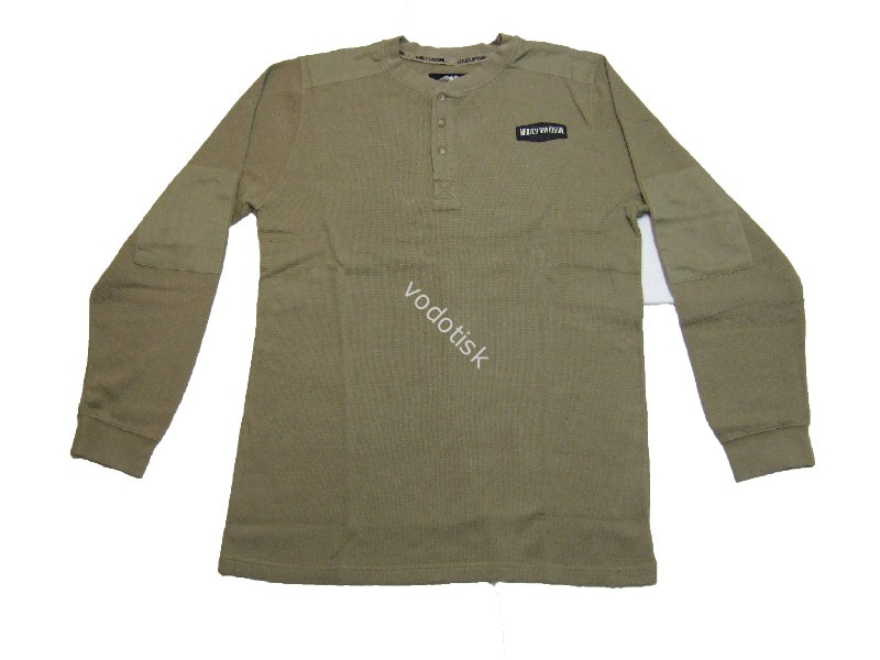 Pánská mikina Harley-Davidson Thermal-Henley - NOVÁ