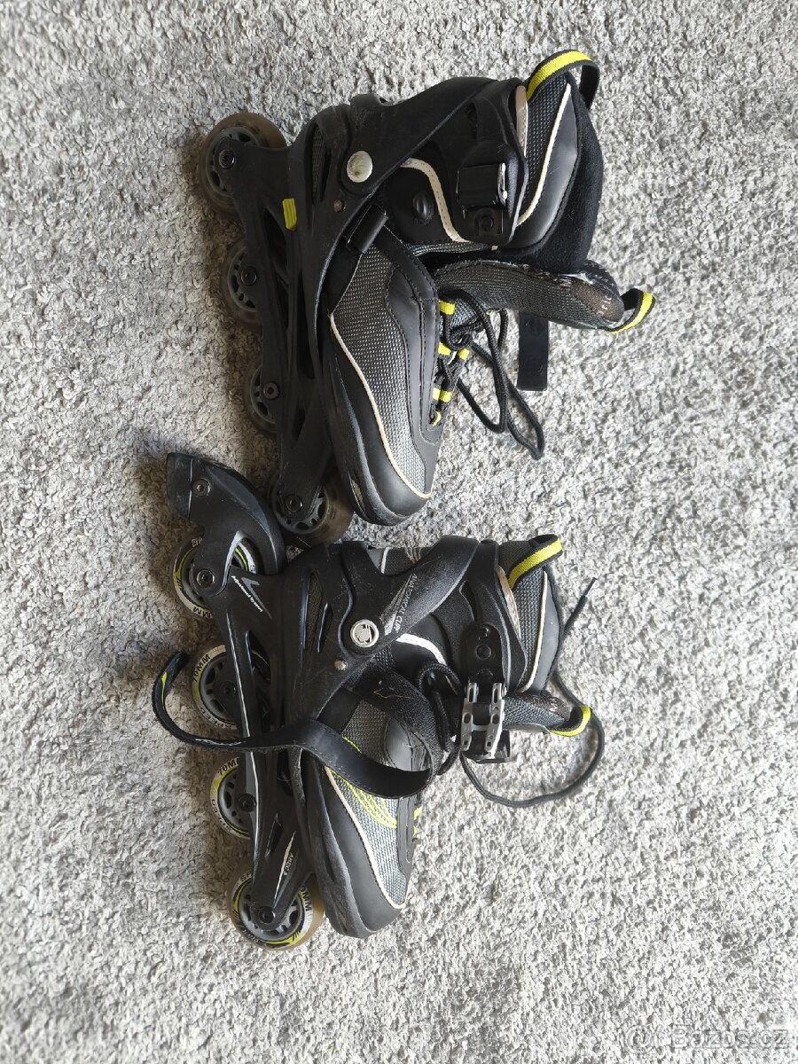 Dětské nastavitelné inline brusle Crivit (vel. 32–36)