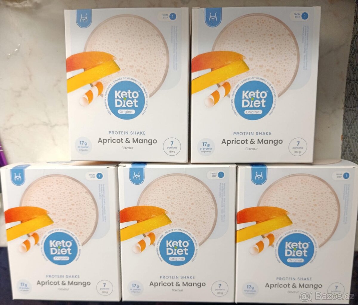 Ketodiet - Koktejly Meruňka & Mango