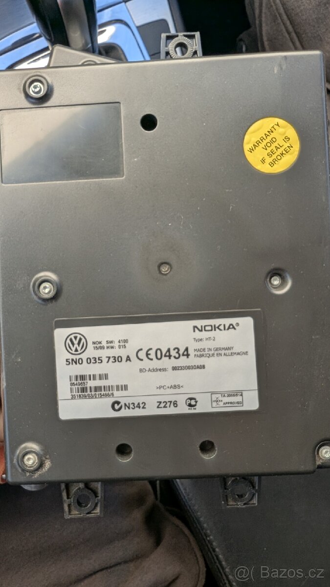 Jednotka BT telefonu VW Passat B6