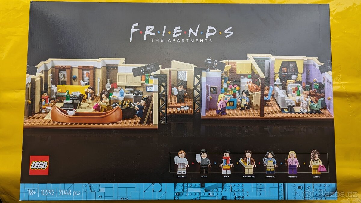 LEGO Ideas 10292 FRIENDS Byty ze seriálu Přátelé