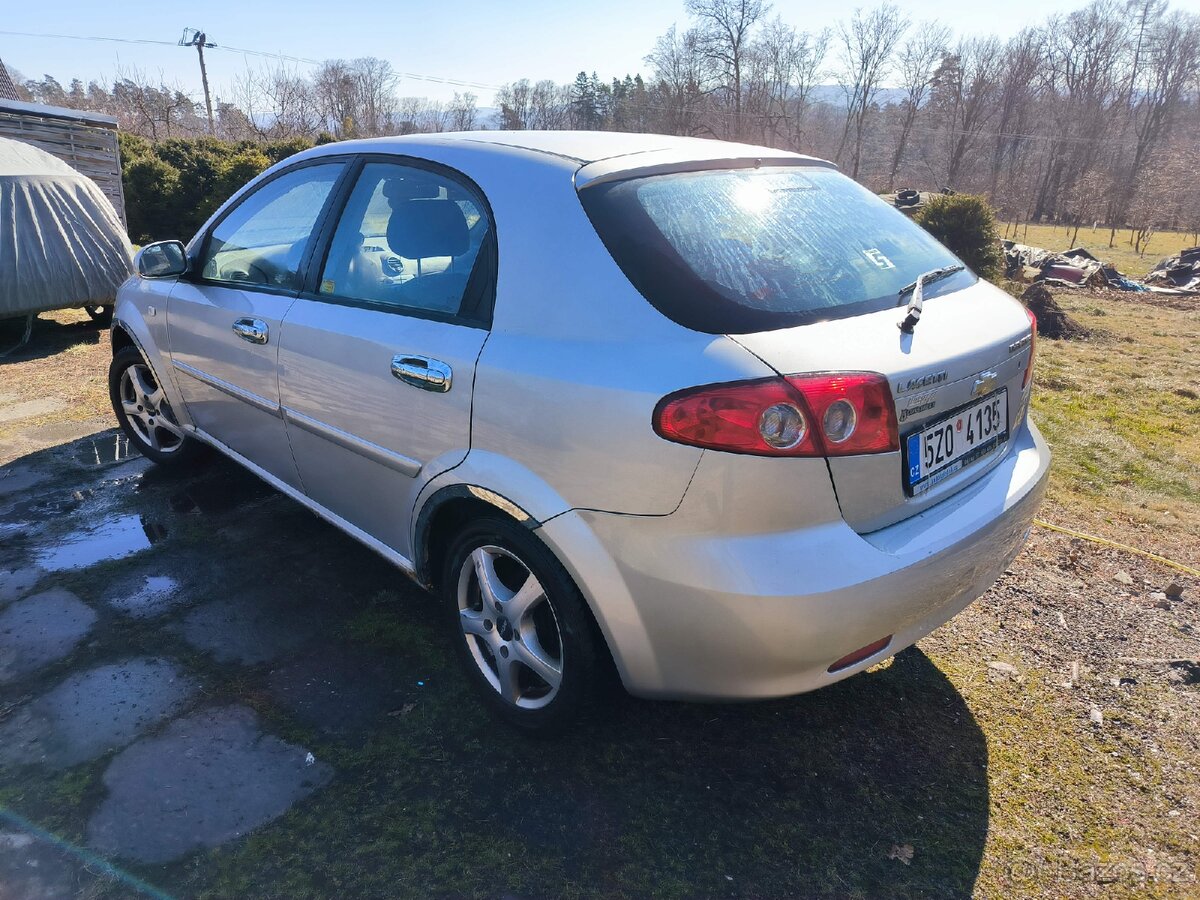 Prodám Chevrolet lacetti 1,6 80 kW STK 3/2026, 130 t km