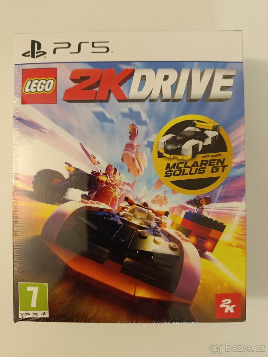 PS5 2K DRIVE + mini stavebnice LEGO