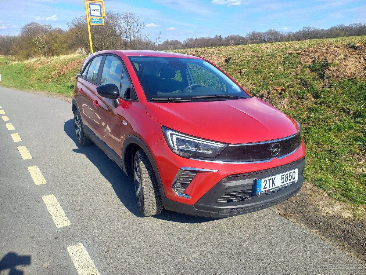Opel Crossland 1,2 Turbo, ČR, 1. maj.