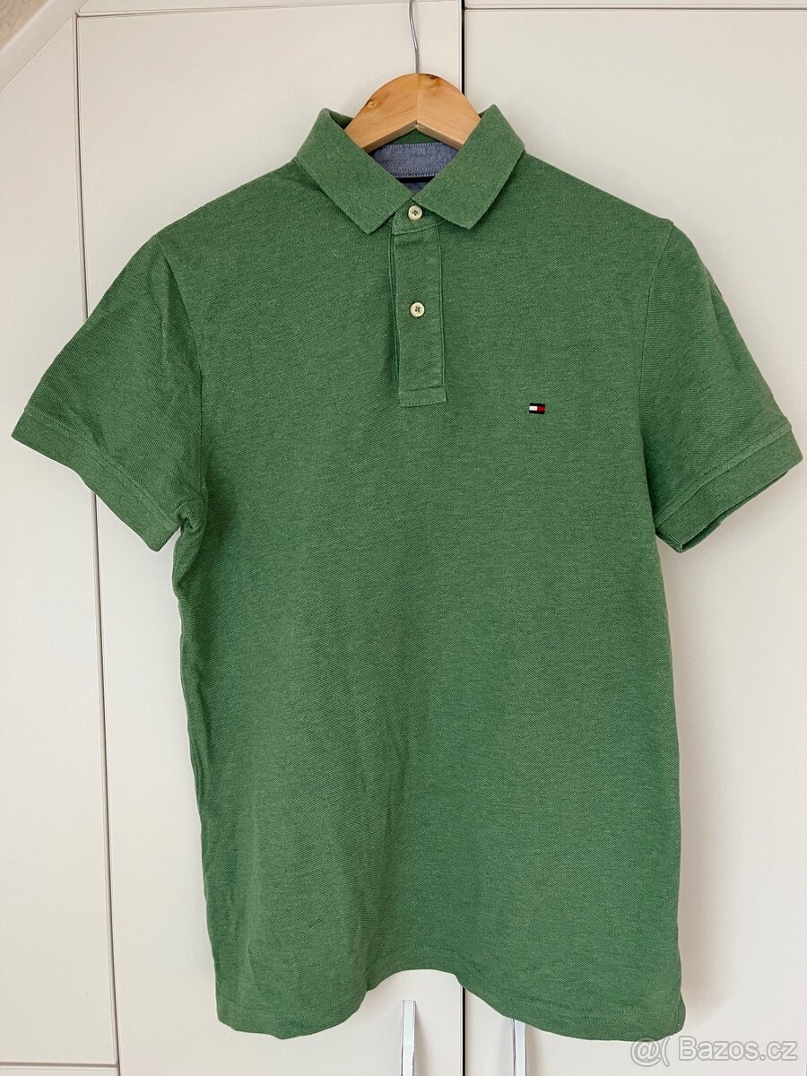 Tommy Hilfiger POLO triko vel. S zelené
