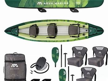 Kanoe AQUA MARINA RIPPLE 370 - trojmístná nafukovací